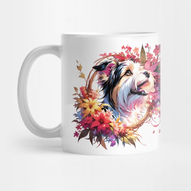 Biewer Terrier Joyful Mothers Day Dog Mom Gift by ArtRUs